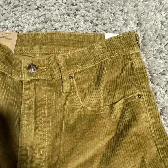 Women’s  Levi corduroy 725 high rise skinny pant  31/30 - Picture 3 of 7